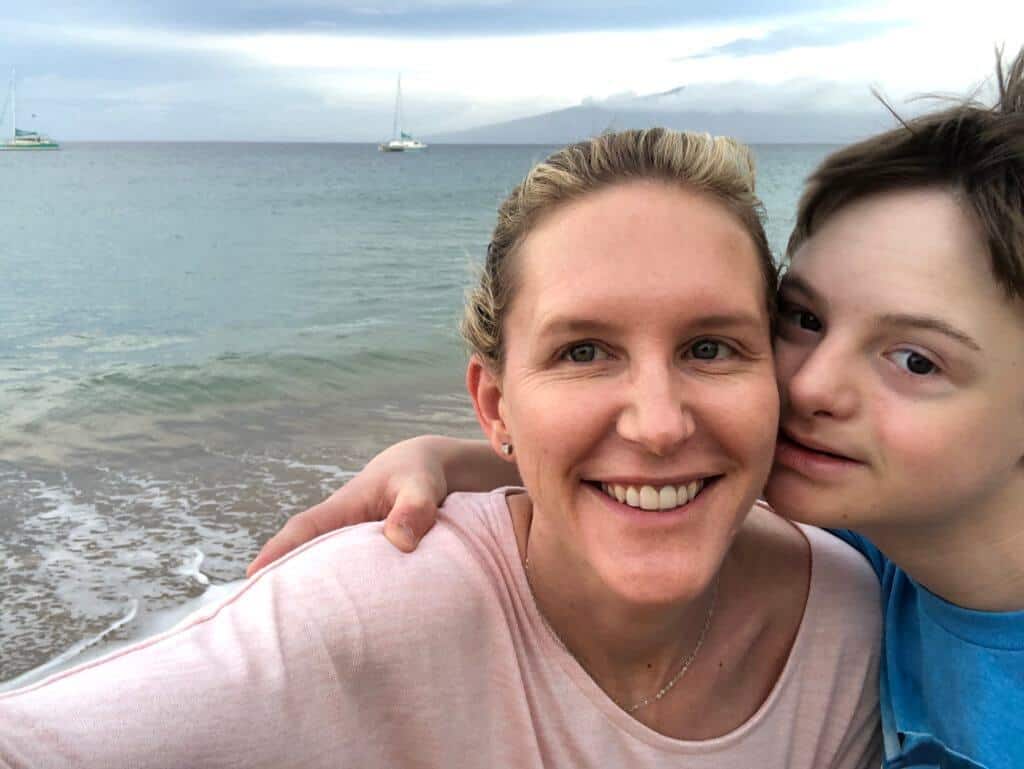 Rebecca Macsovits and Guion of Guion the Lion neurodiversity books for kids